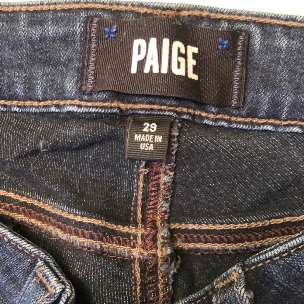 PAIGE Verdugo crop jeans size 29
